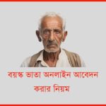বয়স্ক ভাতা অনলাইন আবেদন করার নিয়ম ২০২৫ | ঘরে বসেই ৫ মিনিটে আবেদন করুন