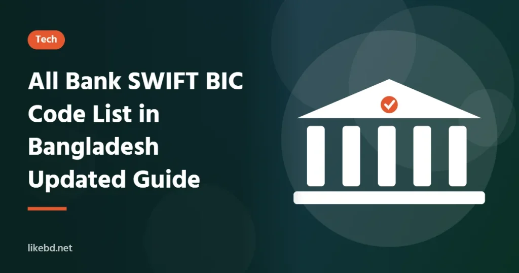 All Bank SWIFT BIC Code List in Bangladesh (Updated Guide)